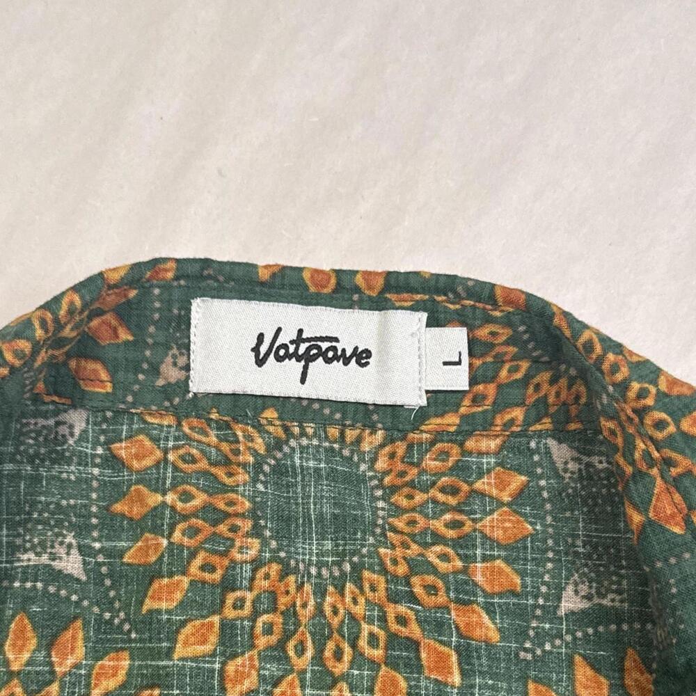Retro Boho Sun Mandala Button Up – Size L‎ - Picture 5 of 6